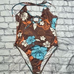 Shein Flower Print Body Suit